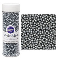 Silver Sugar Pearls Wilton