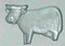 Cow (Large) Rubber Candy Mold