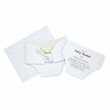 Neutral Diaper Invitation Kit, 12 Ct. Wilton