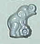 Circus Elephant Rubber Candy Mold