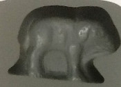 Elephant Rubber Candy Mold