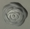 Open Rose Rubber Candy Mold