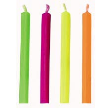 Candles Triangle Hot Colors Relite Wilton