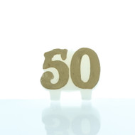 CANDLE 50TH ANNIVERSARY  2.125"