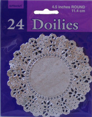 DOILIES SILVER 4.5 IN.