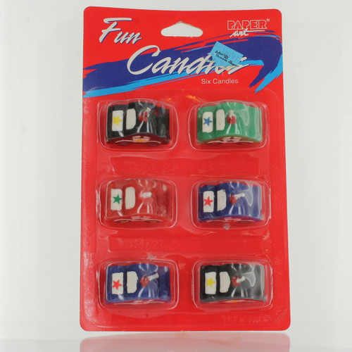 Police Car Candles