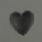heart card suit rubber mold