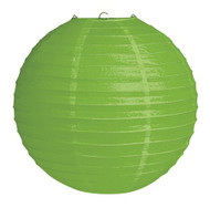 Paper Lantern 12" citrus green