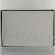 GUEST BOOK WHITE FABRIC
