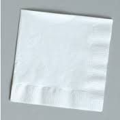 LUNCHEON NAPKINS 50 CT WHITE