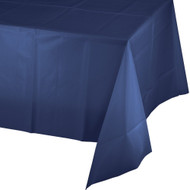 TABLECOVER PLASTiC 54  x 108" NAVY