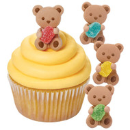 ICING DECO BEAR WITH GUM DROP 12 CT