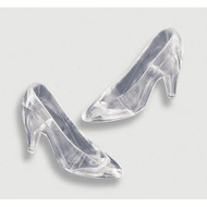 FAVORS HIGH HEELS CLEAR ACRYLIC 12 CT