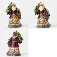 HWC4053682 GIVE KINDNESS VICTORIAN SANTA WITH TREE