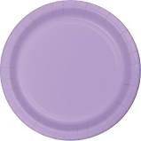 PLATES 9 IN. LAVENDER 24 CT