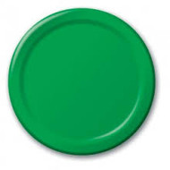 PLATES 9 IN. EMERALD GREEN 24 CT