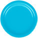 PLATES 7 IN. TURQUOISE 24 CT