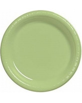 PLATES 9 IN. SAGE GREEN 24 CT