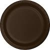 PLATES 9 IN. BROWN CHOCOLATE