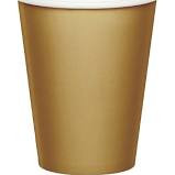 CUPS 9 OZ. GOLD 24 CT