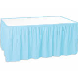 TABLE SKIRT PASTEL BLUE
