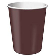 CUPS 9 OZ. CHOCOLATE BROWN 24 CT