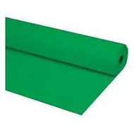 PLASTIC TABLE COVER ROLL 100' EMERALD GREEN