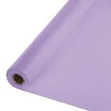 PLASTIC TABLE COVER ROLL 100' LAVENDER