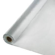 PLASTIC TABLE COVER ROLL 100' SILVER