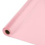 PLASTIC TABLE COVER ROLL 100' PINK CLASSIC