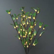 LIGHTED STEMS LEAF WILLOW 60 LIGHTS