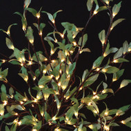LIGHTED STEMS LEAF WILLOW BRANCHES 144 LEDS