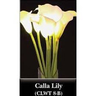 LIGHTED STEMS CALLA LILY WHITE