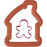 COOKIE CUTTER COMFORT GRIP GINGERBREAD HOUSE  2 PC