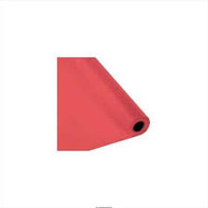 PLASTIC TABLE COVER ROLL 100' CORAL 