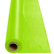 PLASTIC TABLE COVER ROLL 100' FRESH LIME 