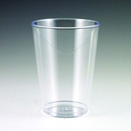 TUMBLERS 10oz. 25 CT PLASTIC  CLEAR