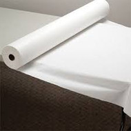 PLASTIC TABLE COVER ROLL 250' WHITE