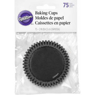 BAKING CUPS BLACK 75 CT