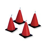 CANDLES CONSTRUCTION CONE 6 CT
