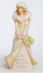 FND4041219 HAVE YOURSELF A MERRY LITTLE CHRISTMAS FIGURINE 4.5"