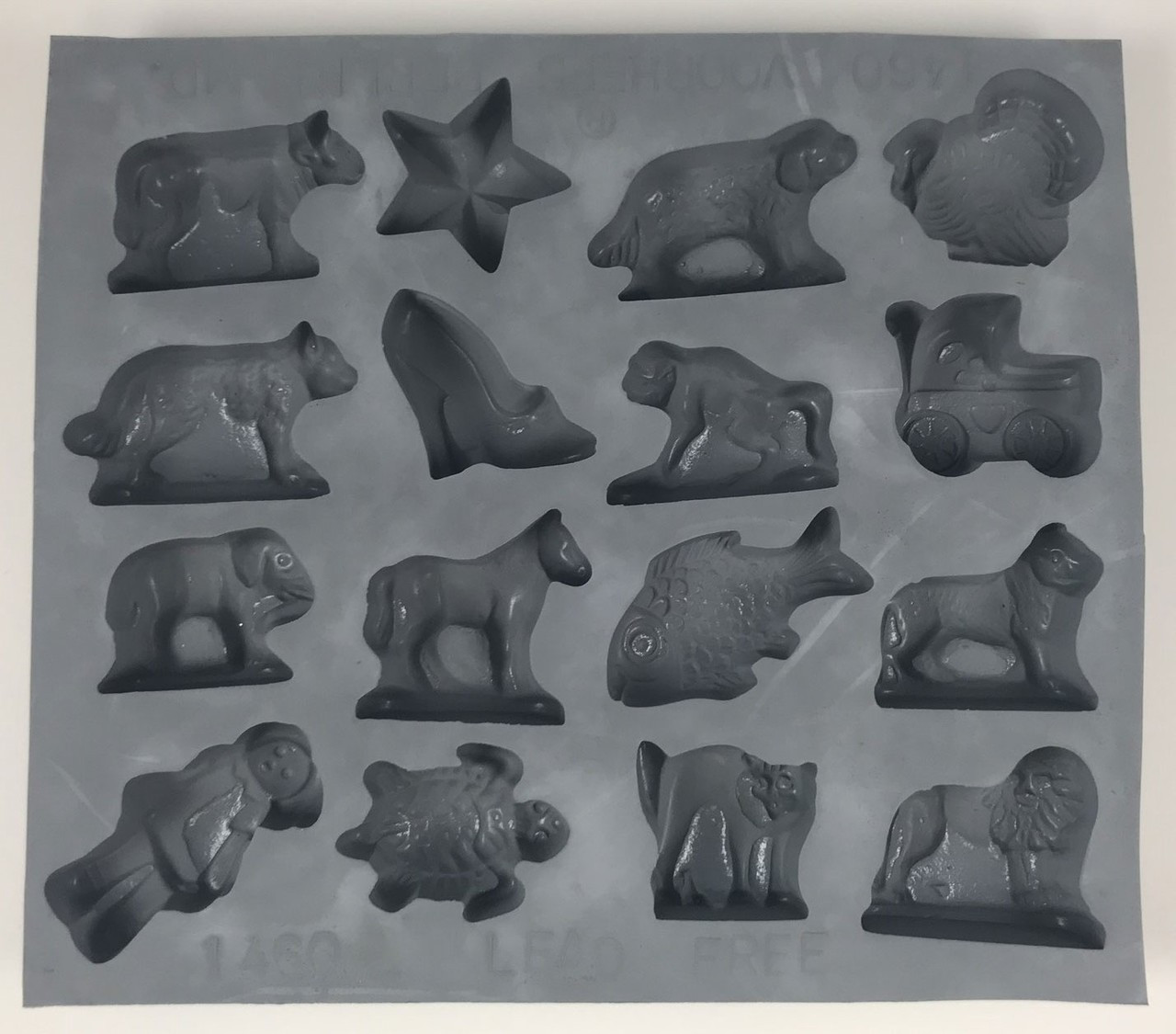 RUBBER CANDY MOLD CHILDREN ASSORTMENT Cake Supplies for Less