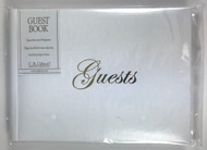 GUEST BOOK GOLD -FOIL STAMPED