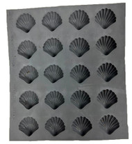 RUBBER CANDY MOLDS SHELL 20 CAVITIES