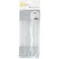PARTY TREAT BAGS SILVER TIPPED 30CT