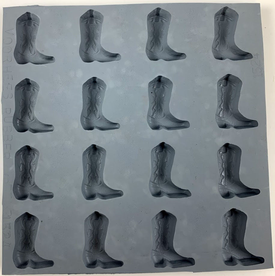Rubber Candy Molds Cowboy Boot Western Boot Cake Supplies For Less