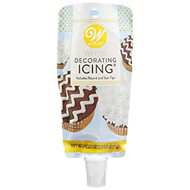 ICING POUCH WHITE 8 OZ. WITH TIP