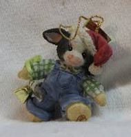 MM651222 BOY COW WITH BELL ORN