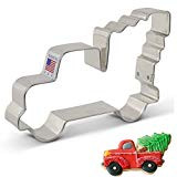 COOKIE CUTTER PICKUP TRUCK WITH TREE 5"