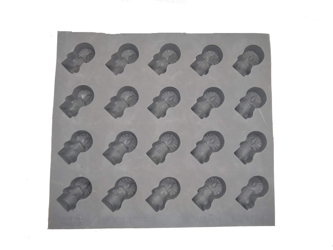 RUBBER CANDY MOLDS CANDLE 20 CAVATIES Cake Supplies for Less